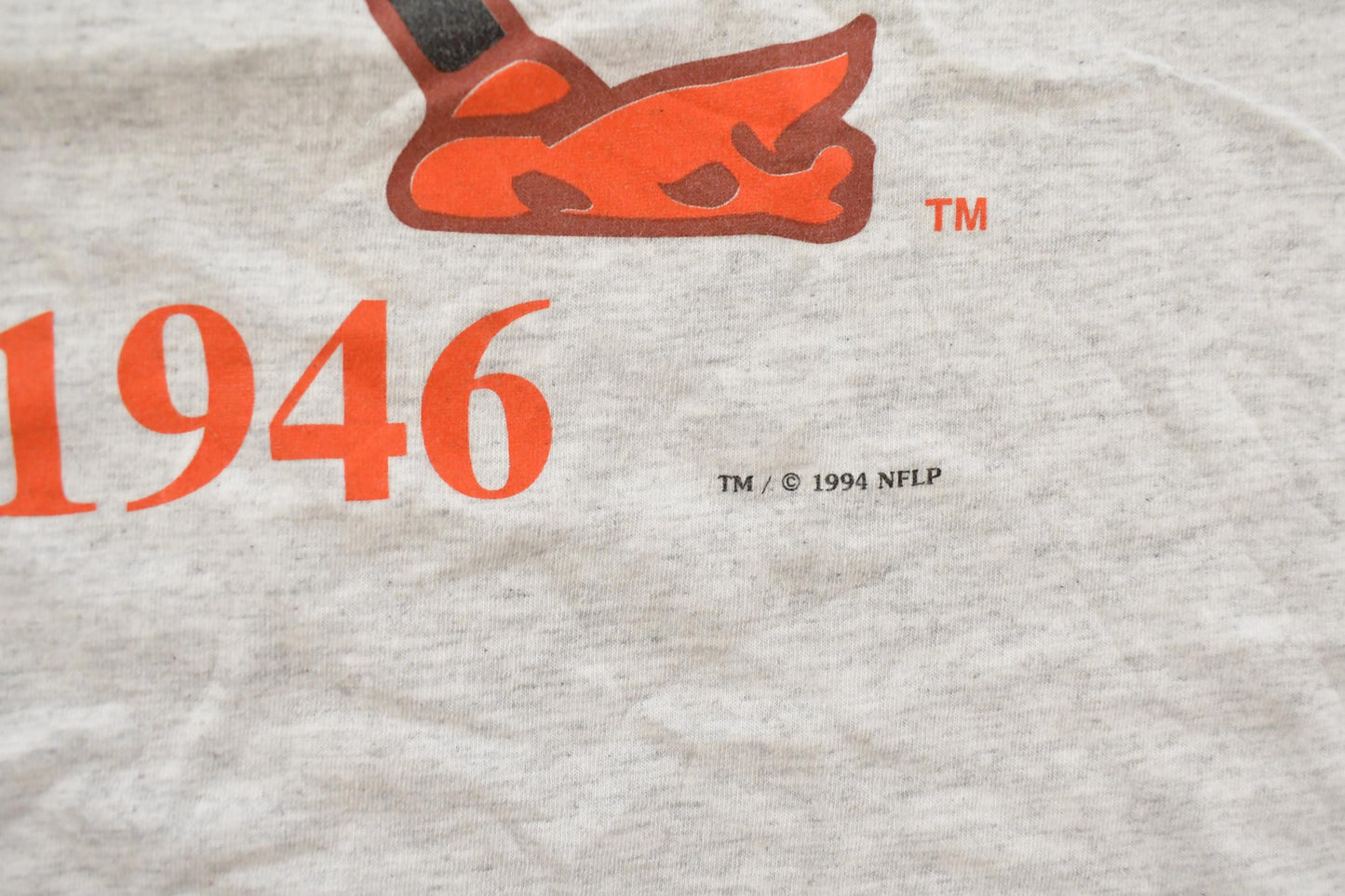 Vintage 1990s Cleveland Browns Nutmeg Mills NFL T Shirt Men's XL