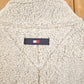 Vintage 1990s Tommy Hilfiger Fleece Full Zip Sweater Men's L