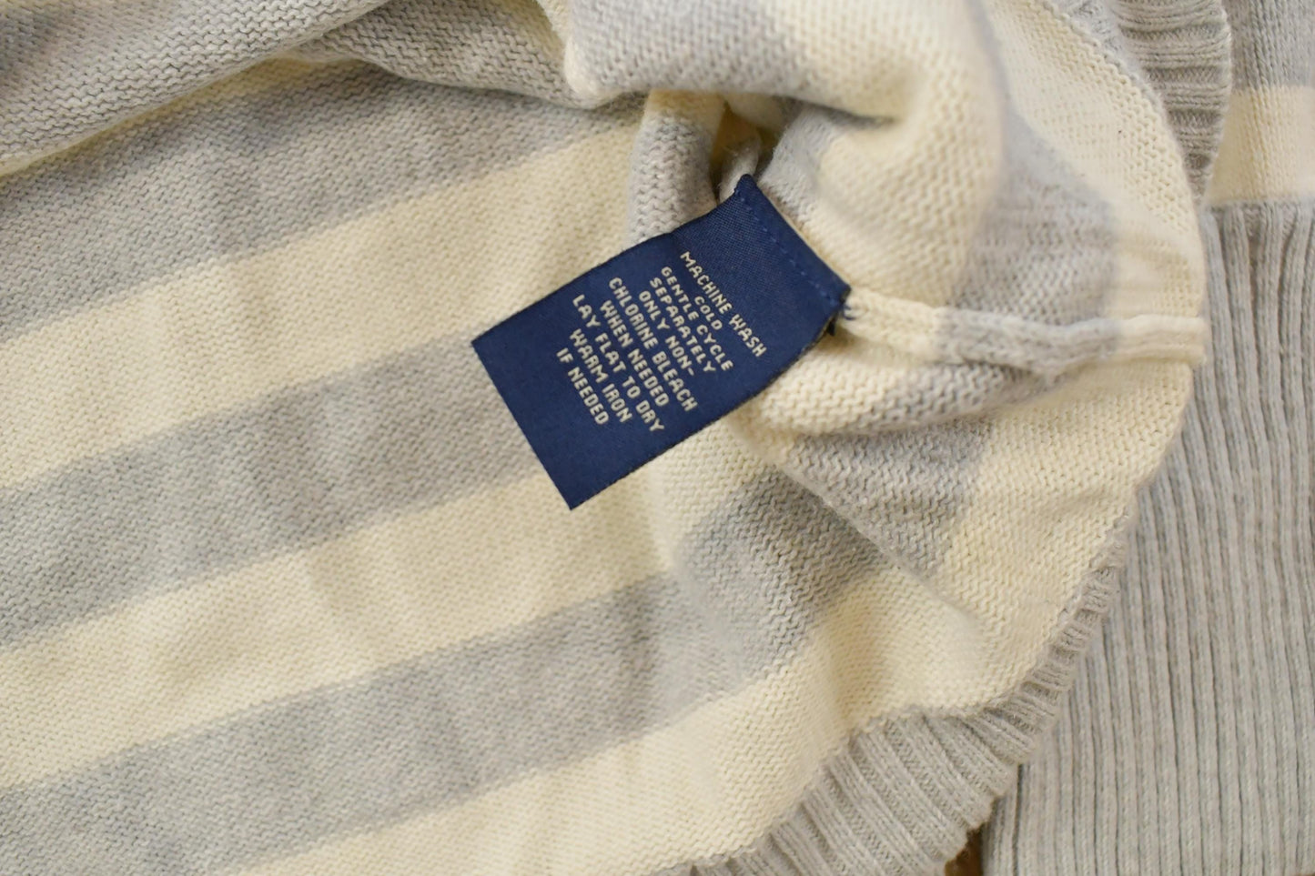 Vintage 1990s Polo Jeans Co Ralph Lauren Knit V-Neck Sweater Women's L