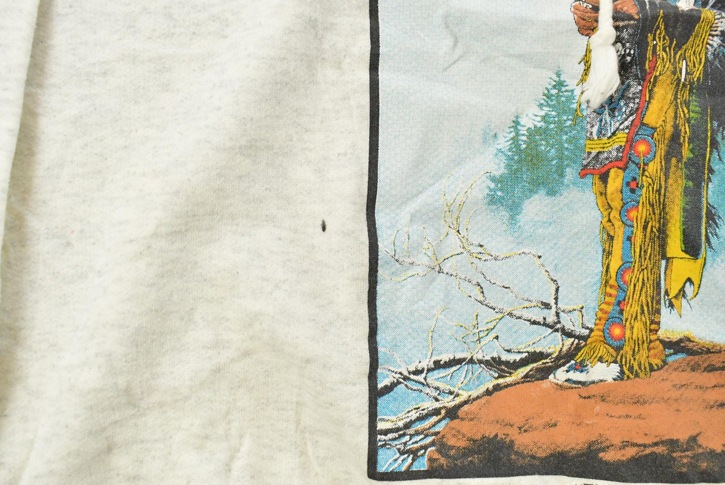 Vintage 1990s Native The Prophet Hoodie Sweater Men's XL