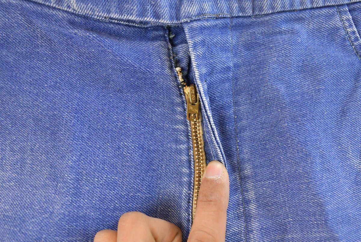 Vintage 1970s Son Flare Denim Jeans Women's 26 x 28