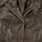Vintage 1990s Avanti Leather Blazer Jacket Men's Small