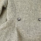 Vintage 1980s Gastwirth Herringbone Tweed Over Coat Women's Small