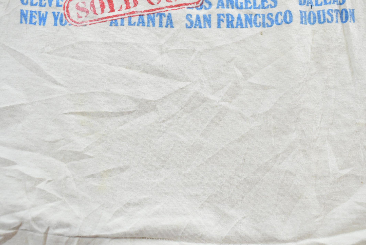 Vintage 1987 The California Raisins On Tour Single Stitch Champion T-Shirt Made In USA Mens L