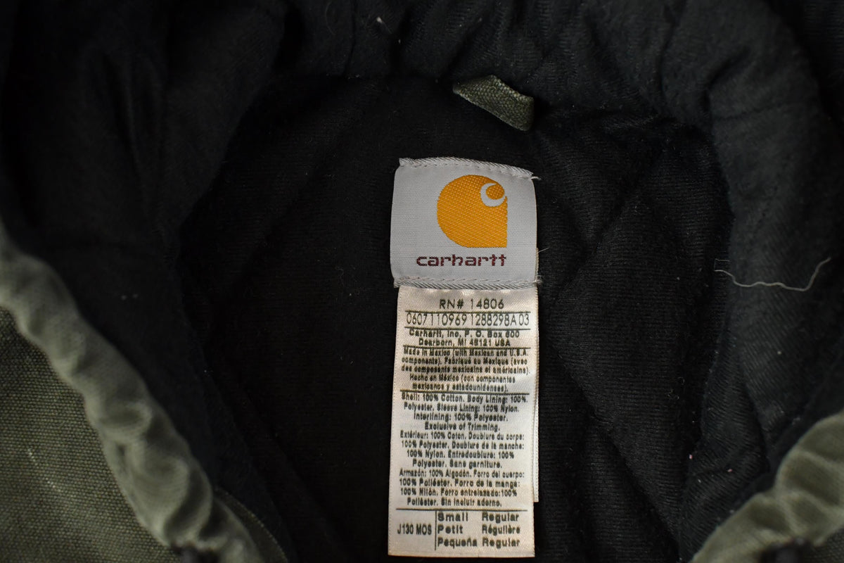 Vintage 2000s Carhartt Hooded Jacket Men's Small