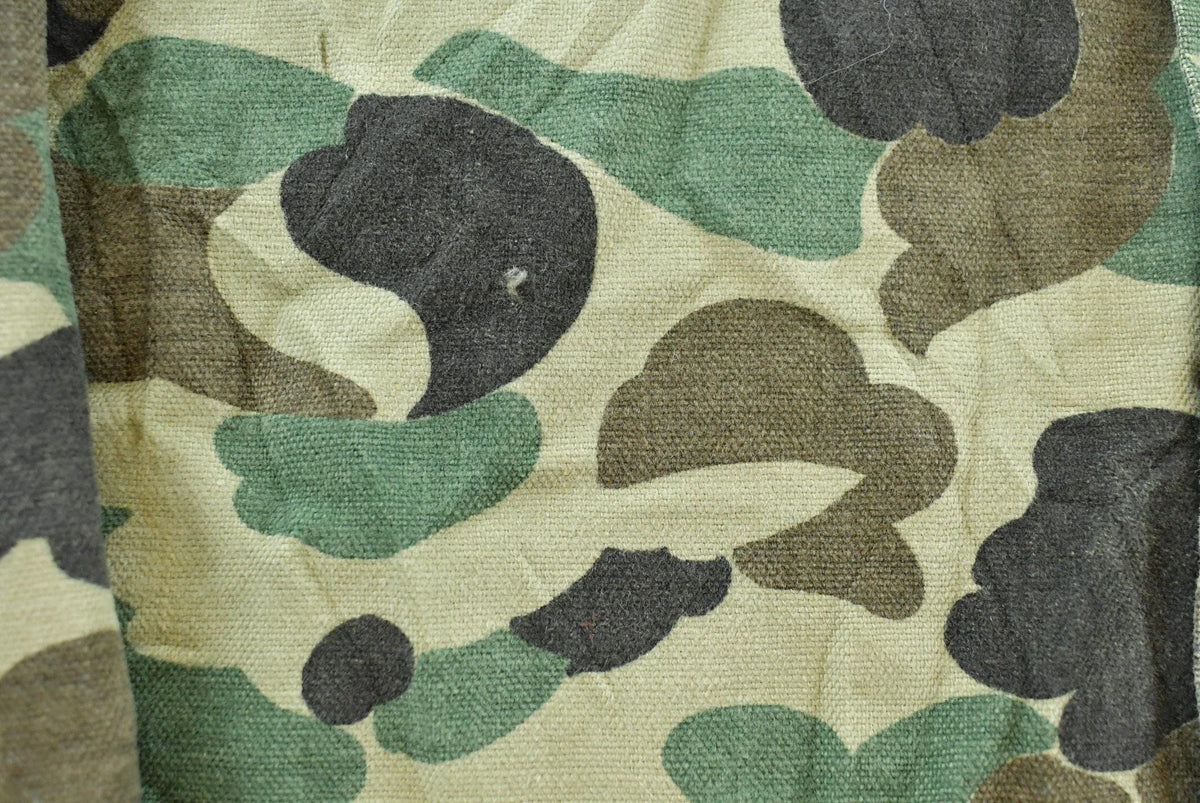 Vintage 1980s Frostproof Duck Camo Chamois Flannel Button Up Shirt Men's L