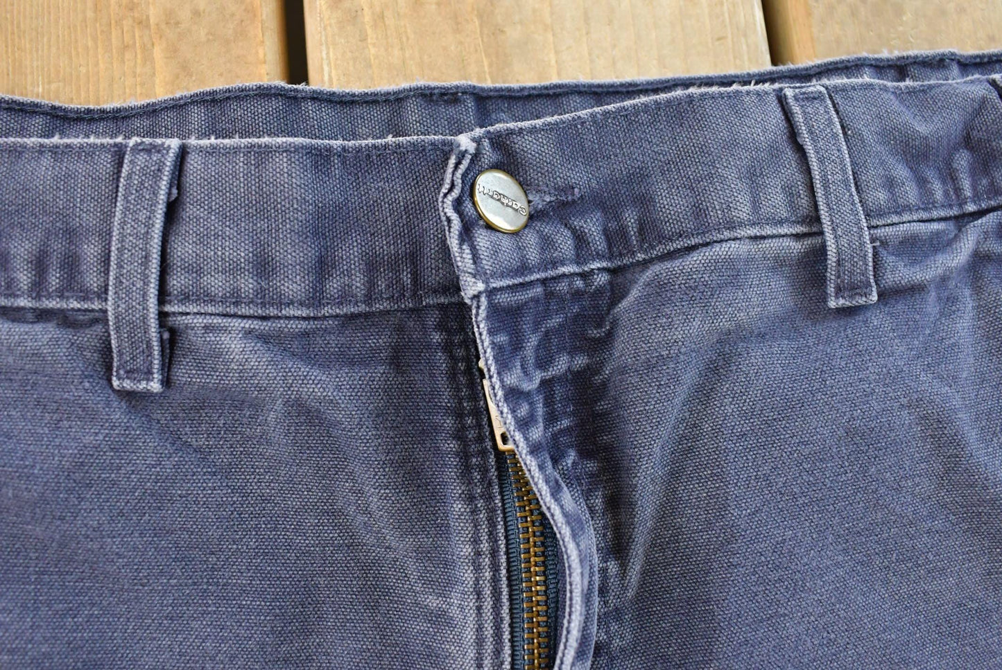 Vintage 1990s Carhartt Distressed Canvas Shorts Men's 42
