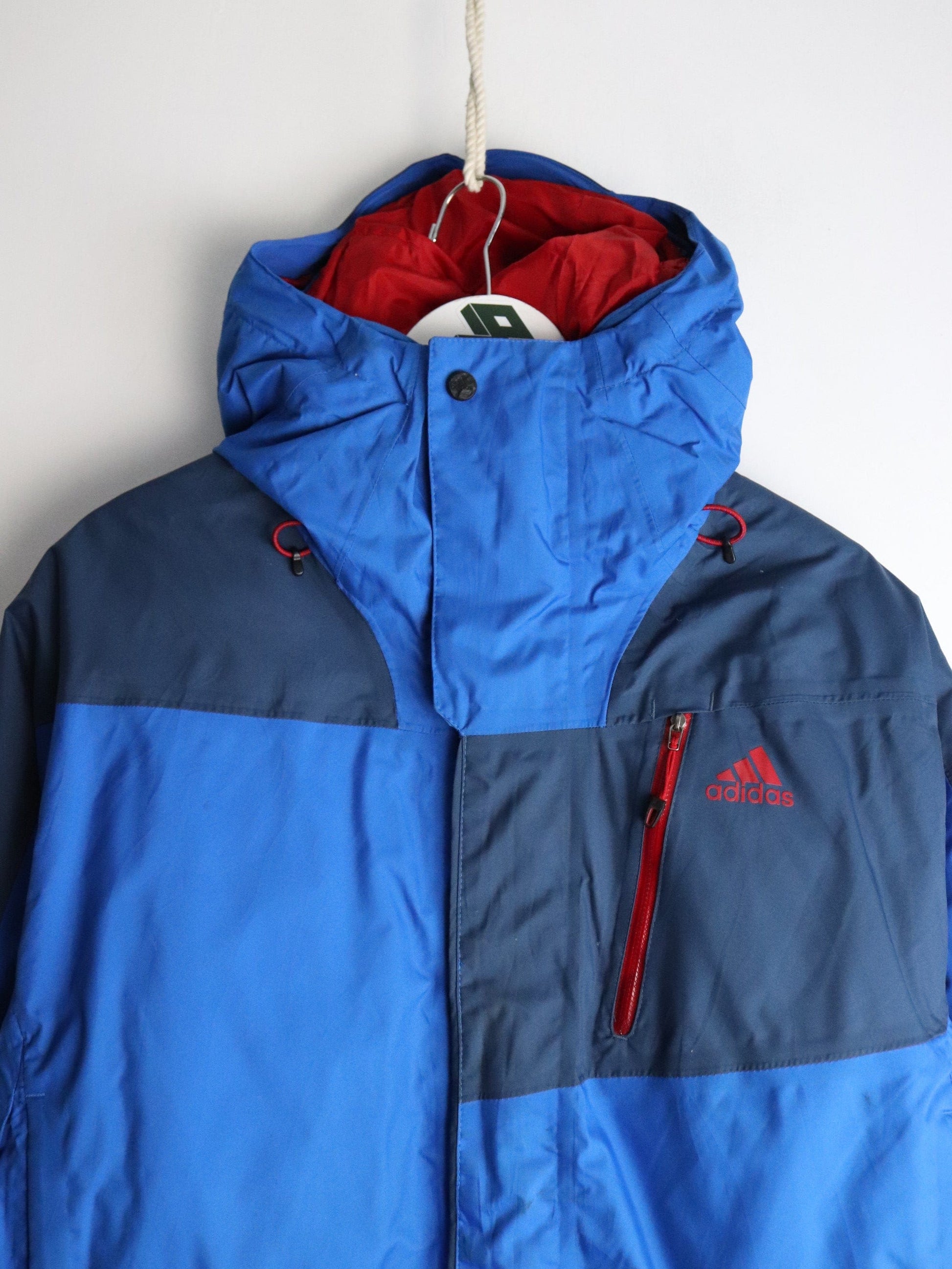 Adidas Jacket Mens Large Blue from propervintagecanada
