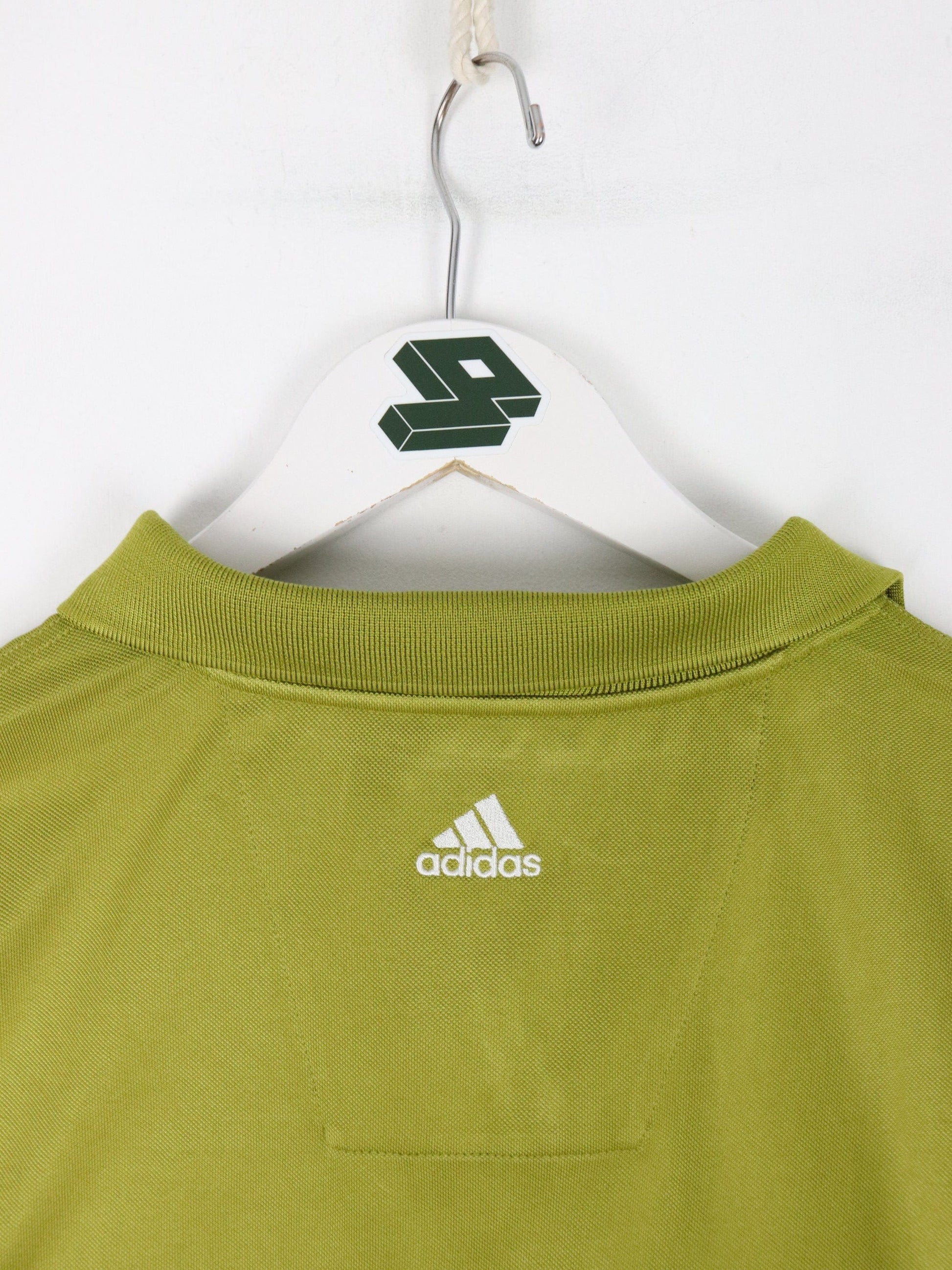 Adidas Jersey Adidas Jersey Mens Large Green Quarter Zip