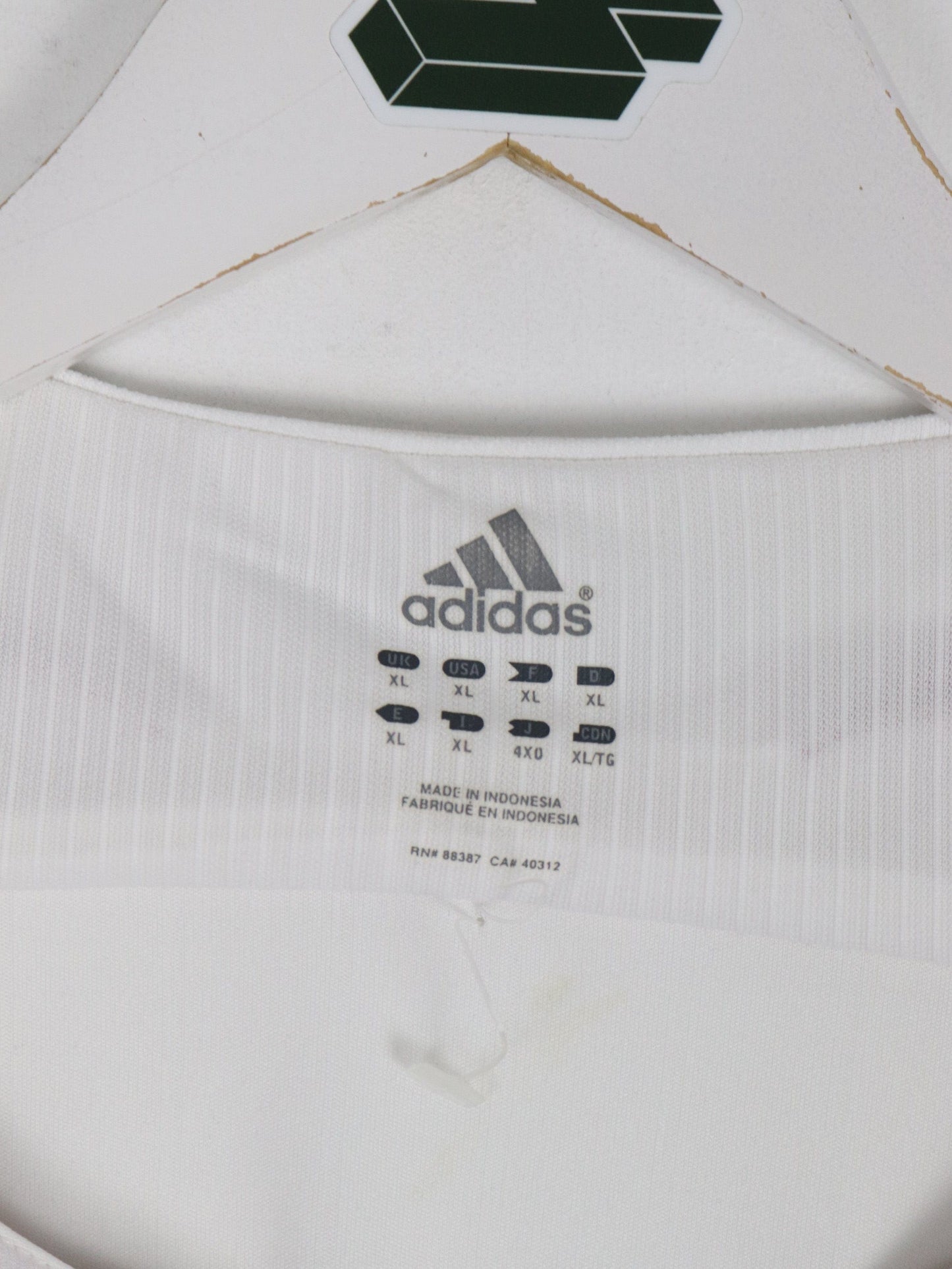 Adidas Jersey Real Salt Lake Soccer Jersey Mens XL White 2009 MLS Adidas