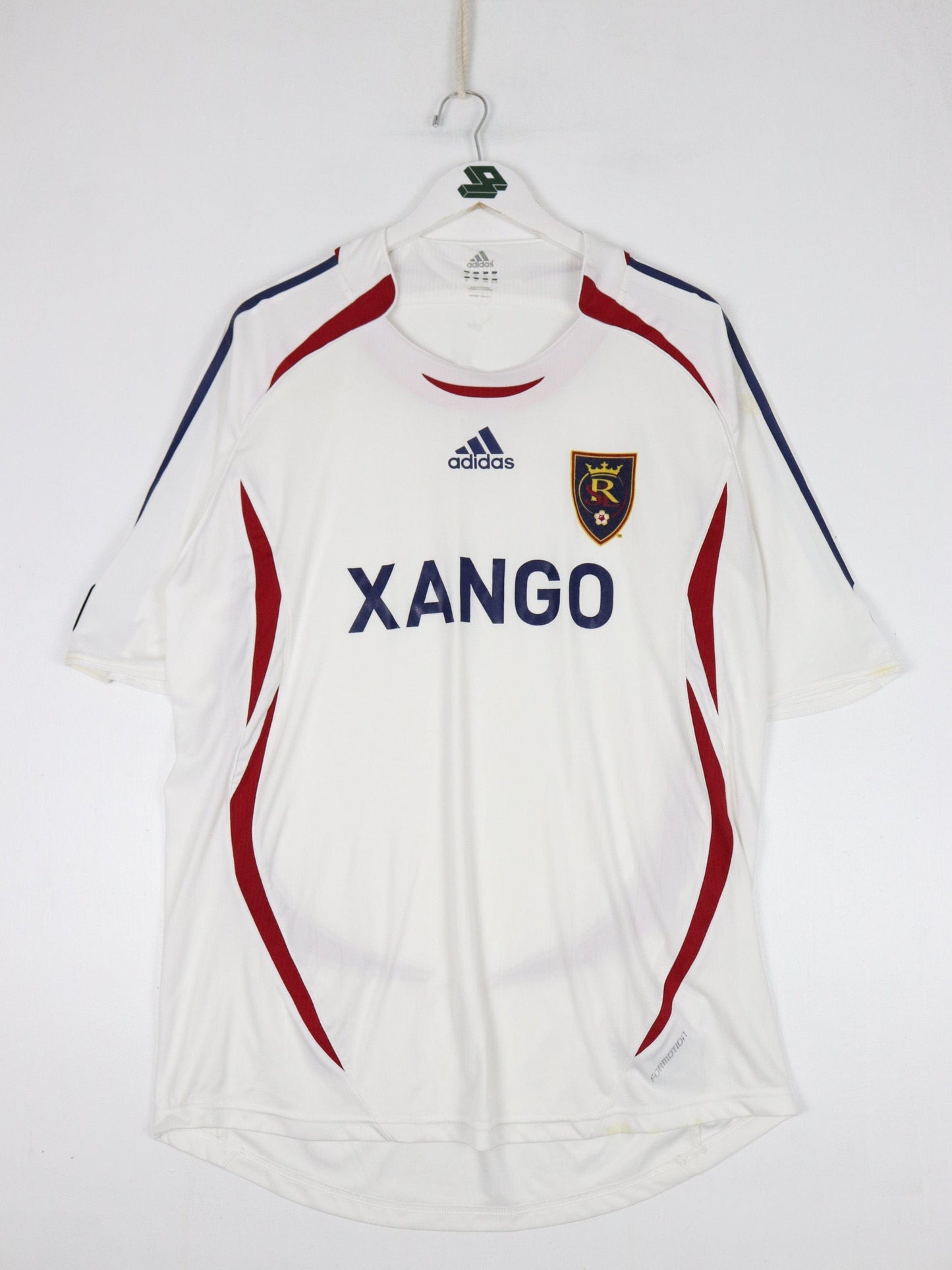 Adidas Jersey Real Salt Lake Soccer Jersey Mens XL White 2009 MLS Adidas