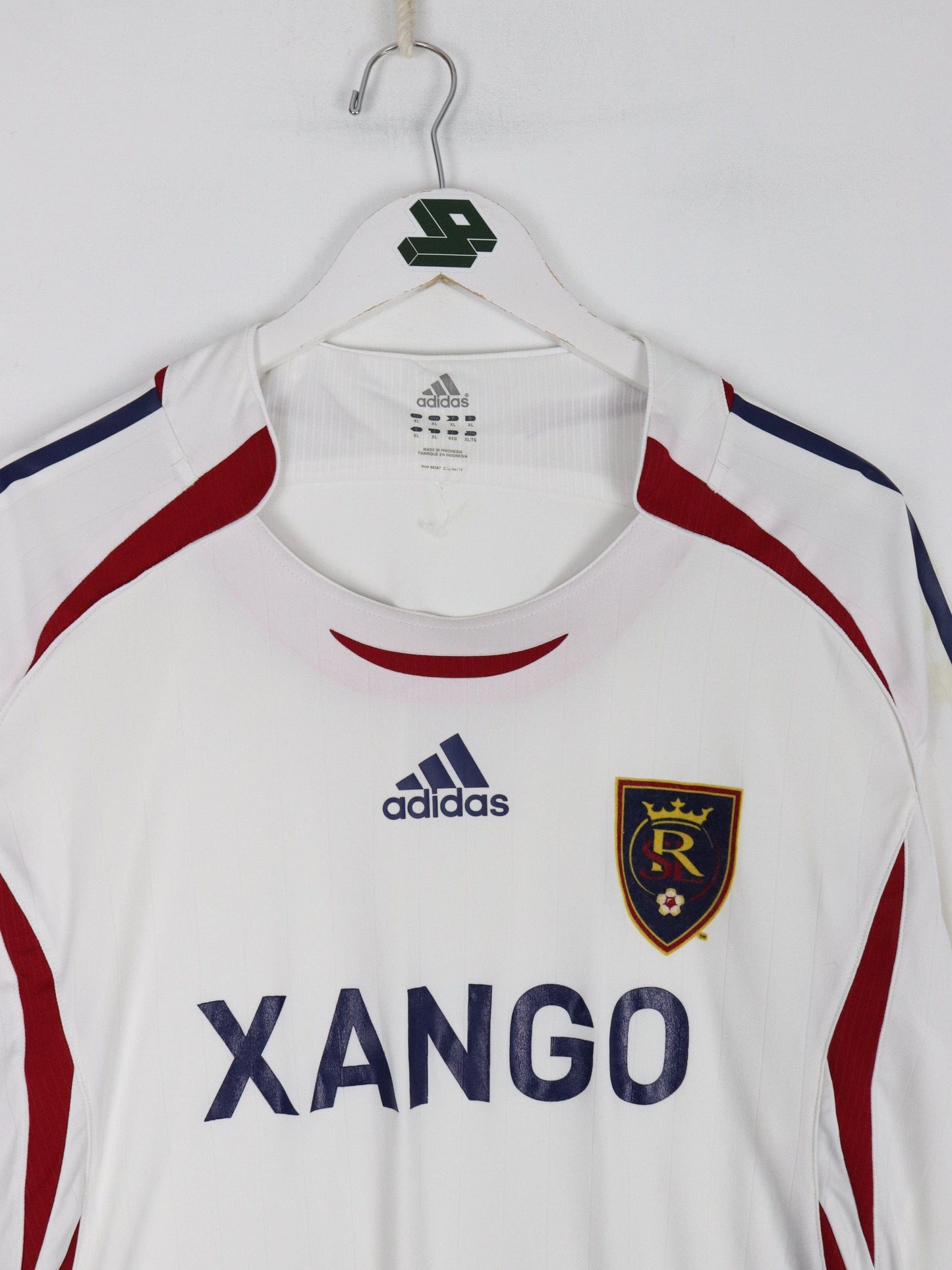 Adidas Jersey Real Salt Lake Soccer Jersey Mens XL White 2009 MLS Adidas