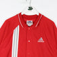 Adidas Jersey Vintage Adidas Jersey Mens Large Red Button Up