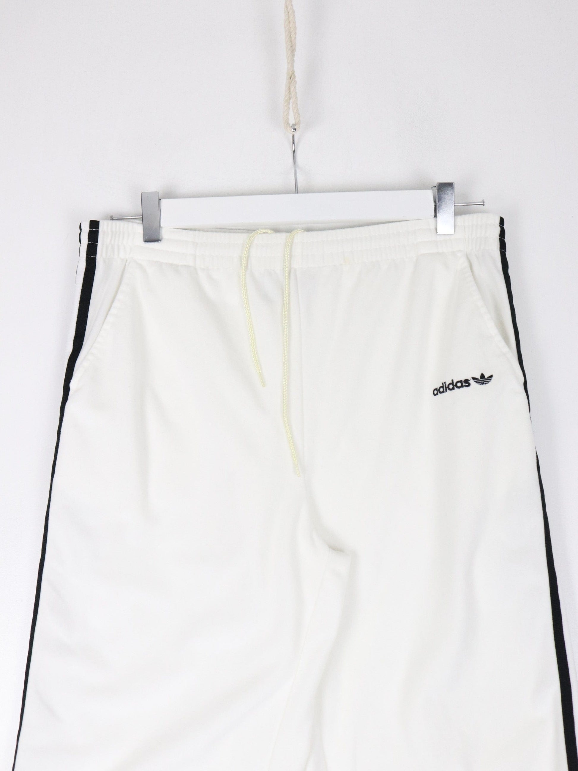 Adidas Pants Vintage Adidas Pants Youth XL White 90s Sweat Athletic 30 x 26