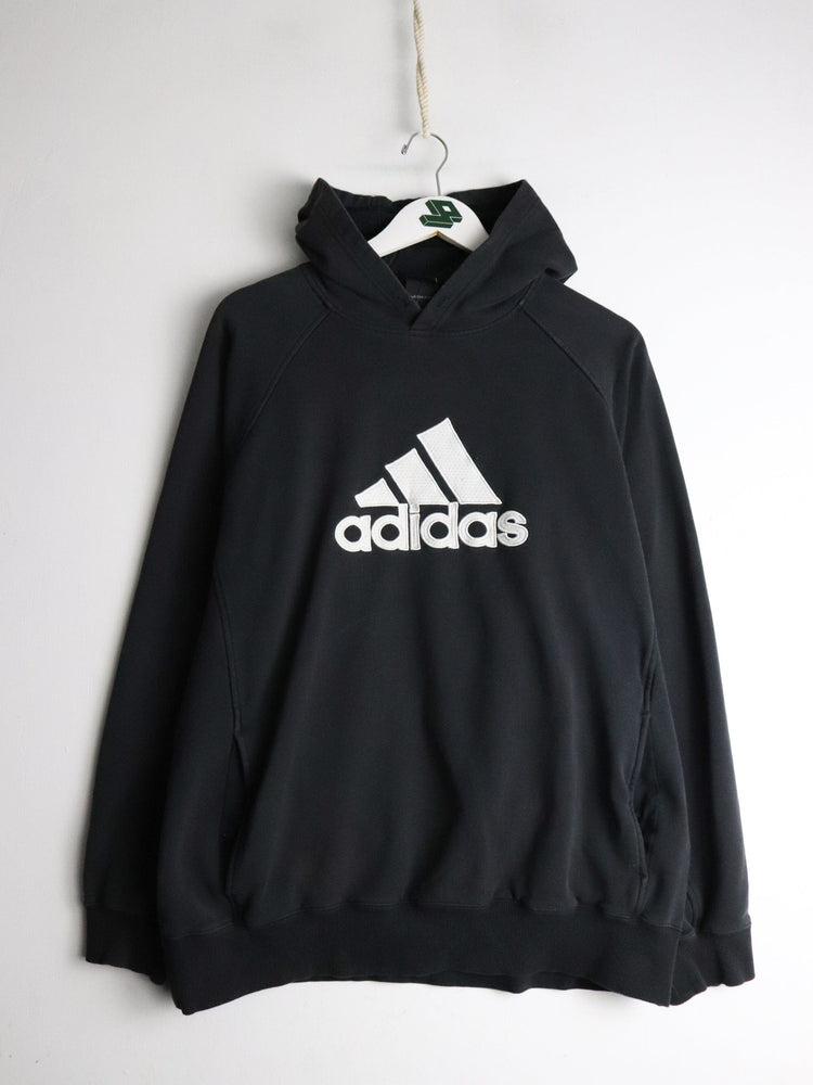Adidas Sweatshirt Mens Large Black Hoodie from propervintagecanada