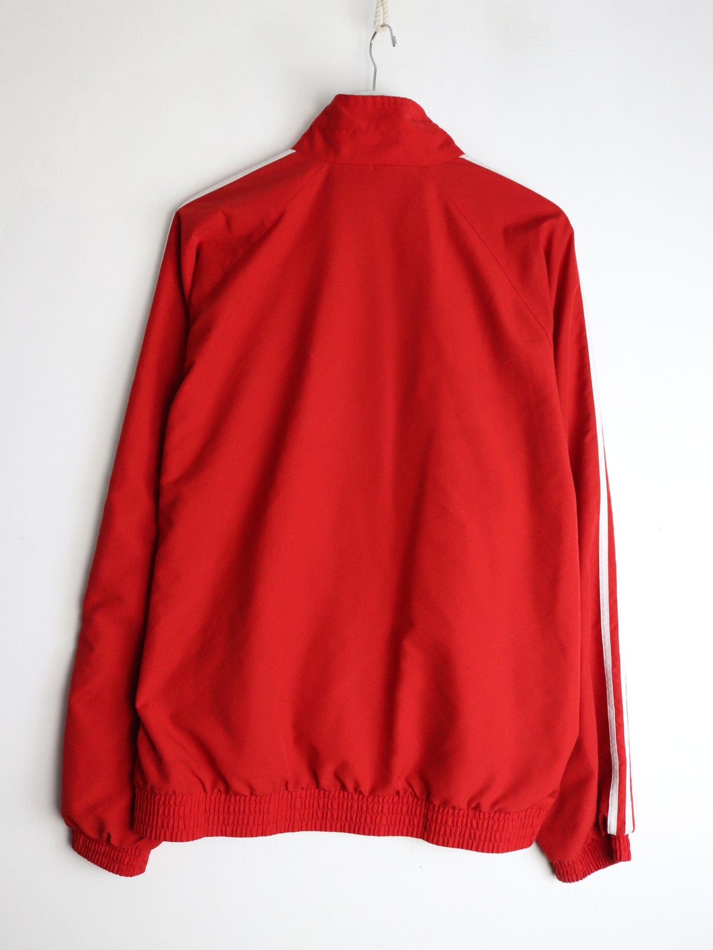 Adidas Windbreaker Mens Large Red