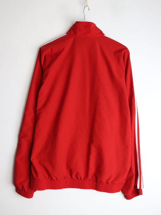 Adidas Windbreaker Mens Large Red
