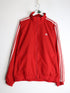 Adidas Windbreaker Mens Large Red