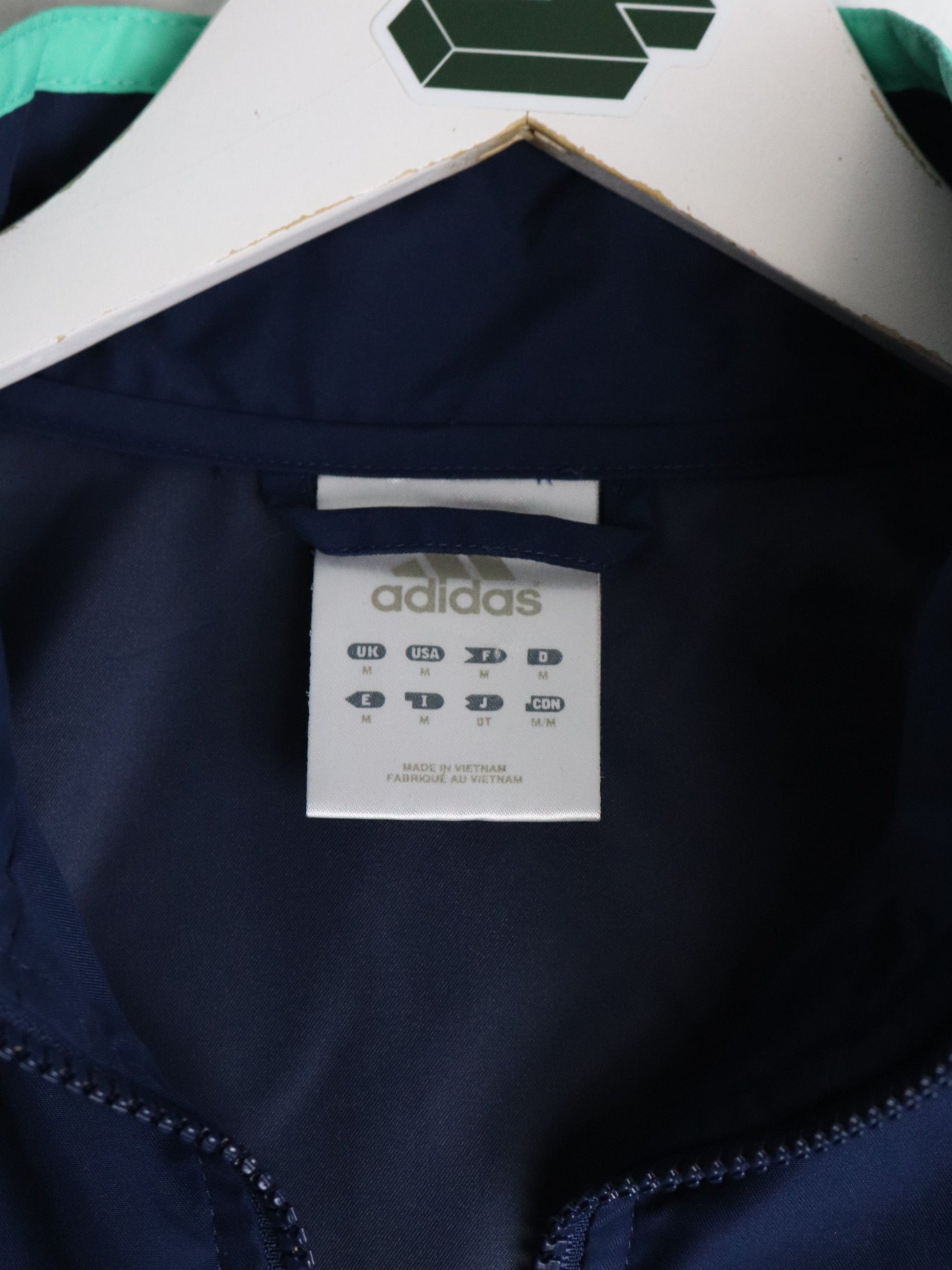 Adidas Windbreaker Womens Medium Blue from propervintagecanada