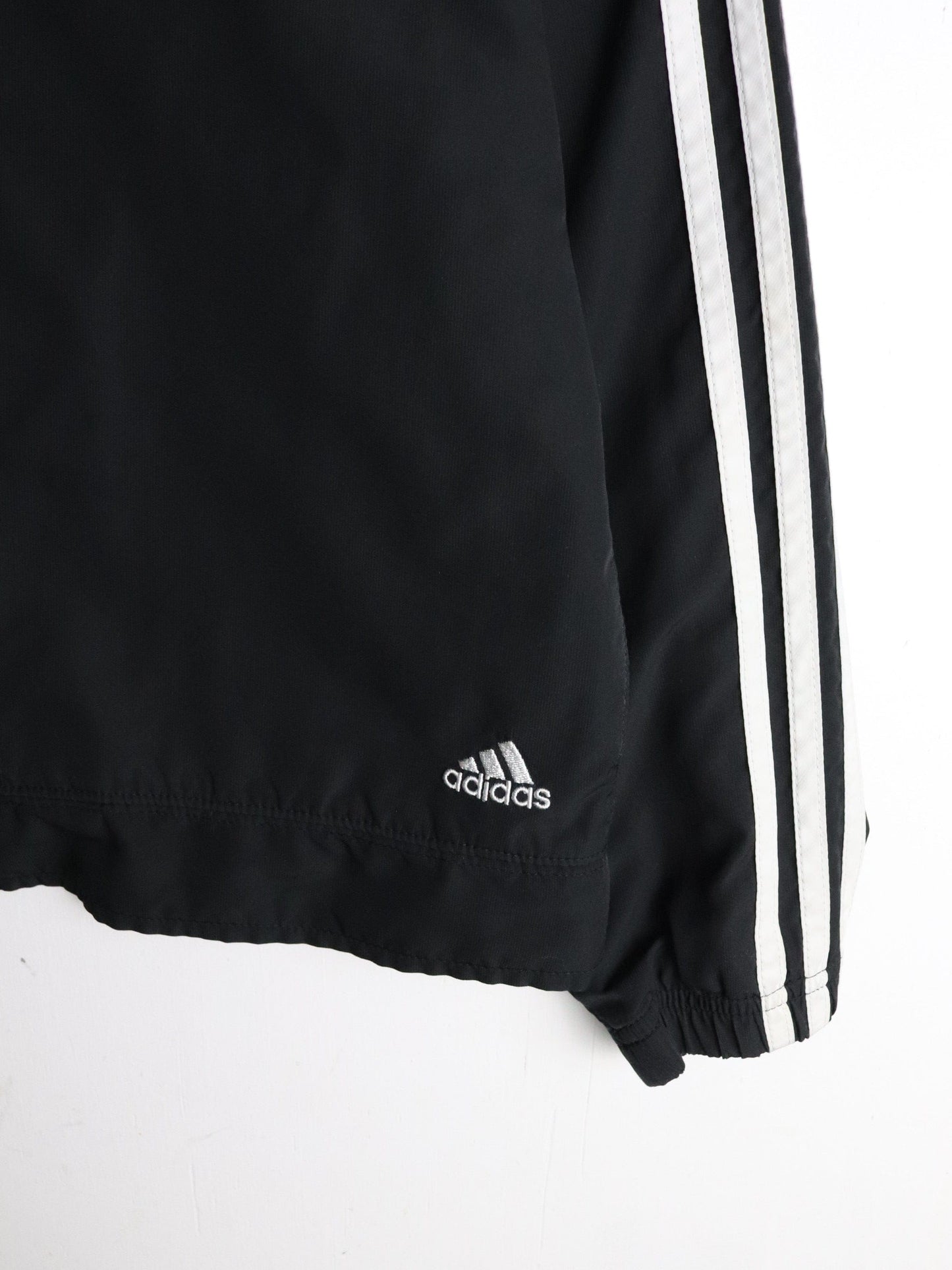Adidas Windbreaker Youth Large Black from propervintagecanada