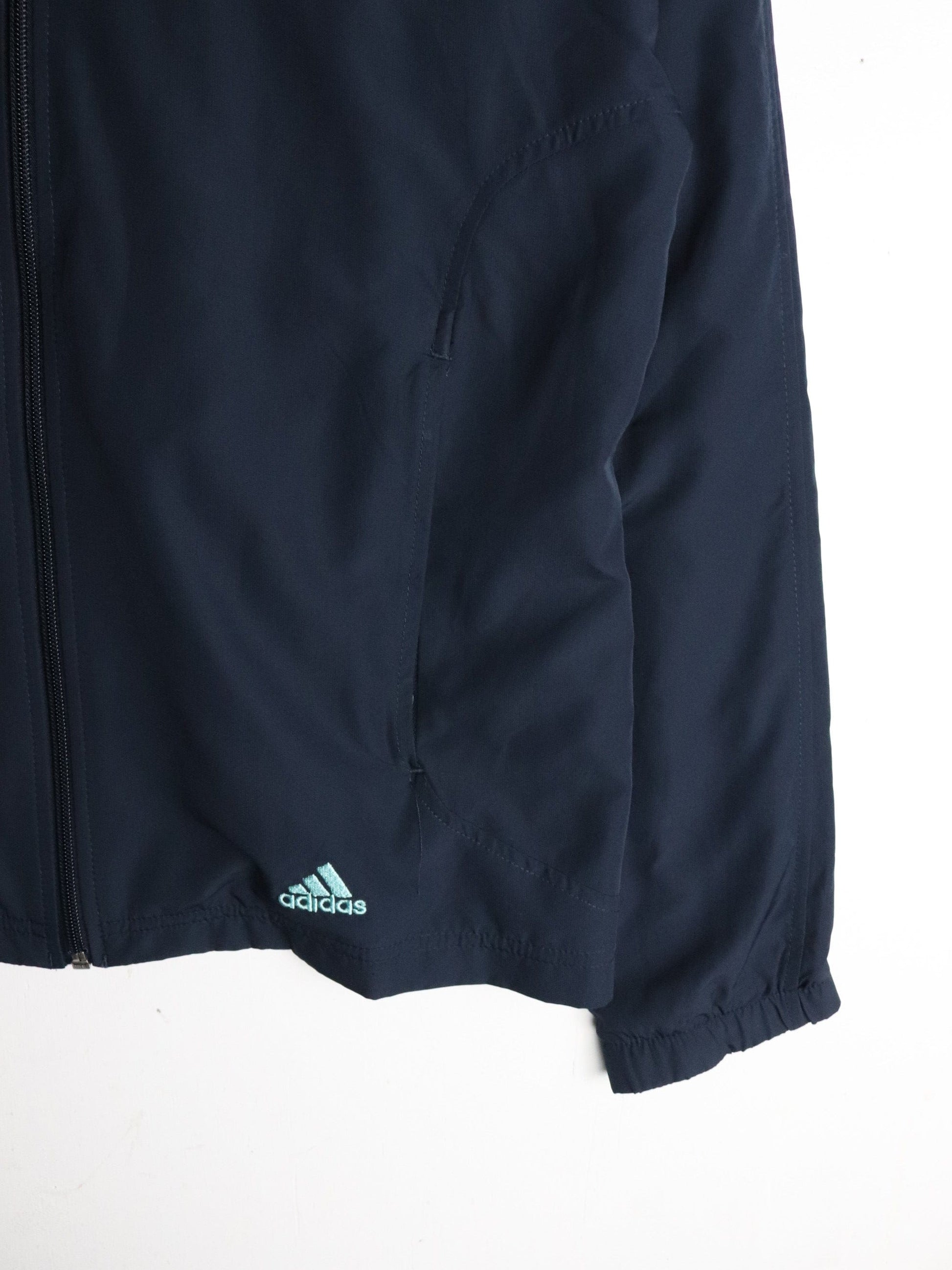 Adidas Windbreaker Youth Medium Blue from propervintagecanada