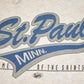 Vintage 1990s St Paul Minnesota Home Of The Saints Hoodie Sweatshirt Men's L