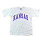 Vintage 1990s Champion Kansas Heavyweight University Collegiate T-Shirt Men's Medium