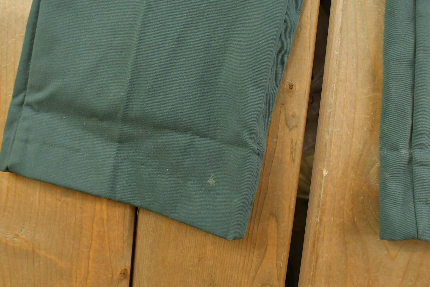 Vintage 1980s Deadstock Sigal Workwear Flannel Lined Pleated Chino Pants Men's 30 x 29