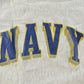 Vintage 1990s Navy Crewneck Sweatshirt Men's Large