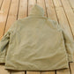 Vintage 1990s Flannel Hooded Reversible Wool Jacket Men's L