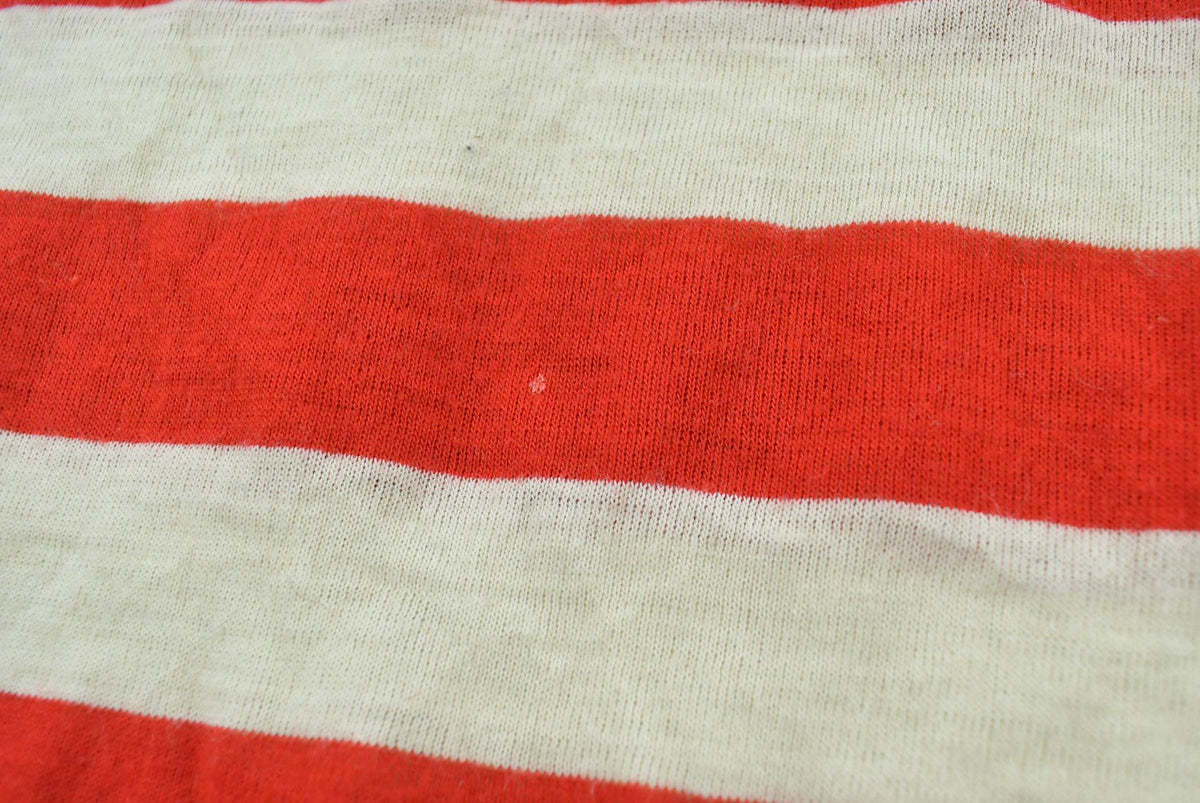 Vintage 1980s Sears Striped Long Sleeve T-Shirt Men's L