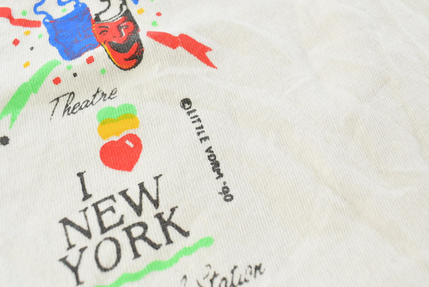Vintage 1990 New York City Memories Souvenir T-Shirt Men's S
