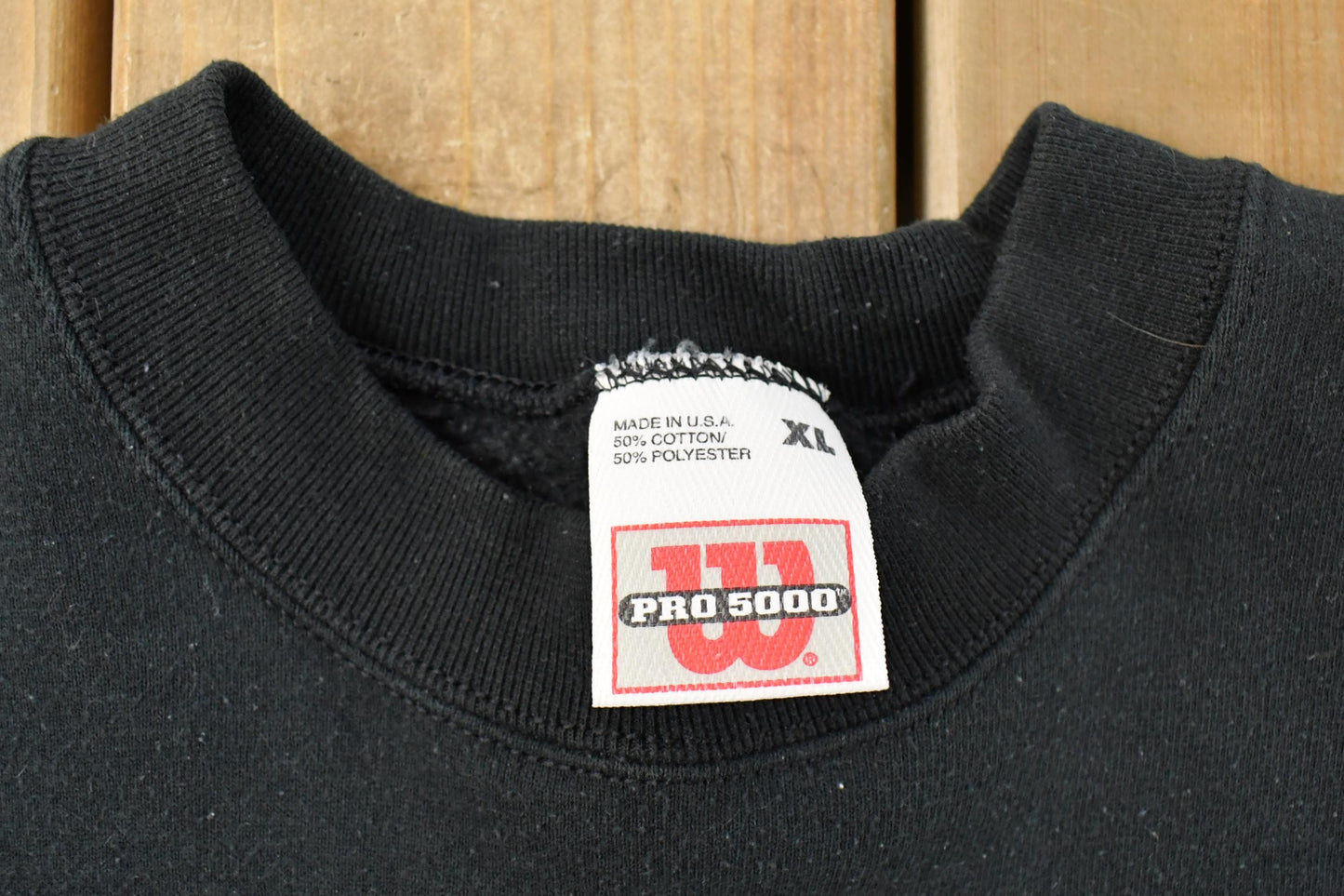Vintage 1990s Wilson Streetwear Crewneck Sweatshirt Sun Faded Men's XL