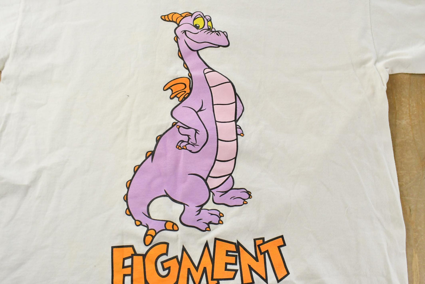 Vintage 1990s Figment Dragon Disney World Epcot Centre T-Shirt Men's M