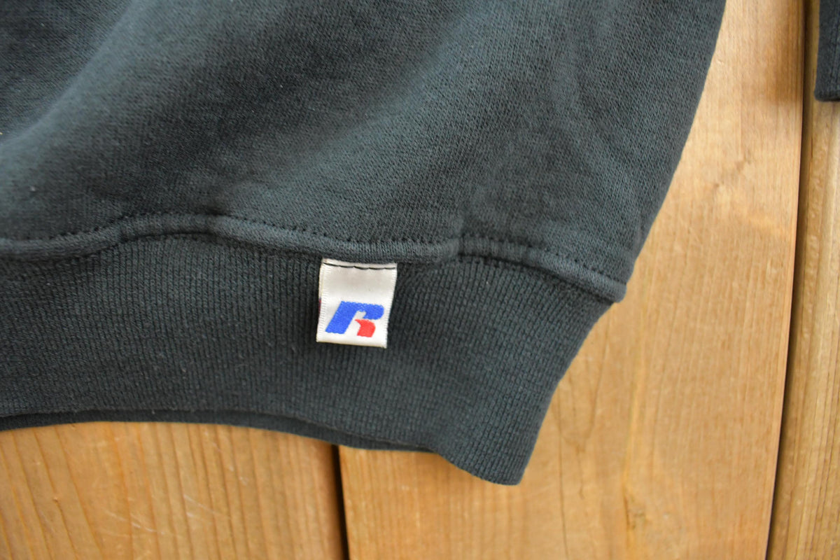 Vintage 1990s Russel Blank Crewneck Sweatshirt Men's L