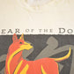 Vintage 1994 Year Of The Dog Souvenir Astrological T-Shirt Mens M