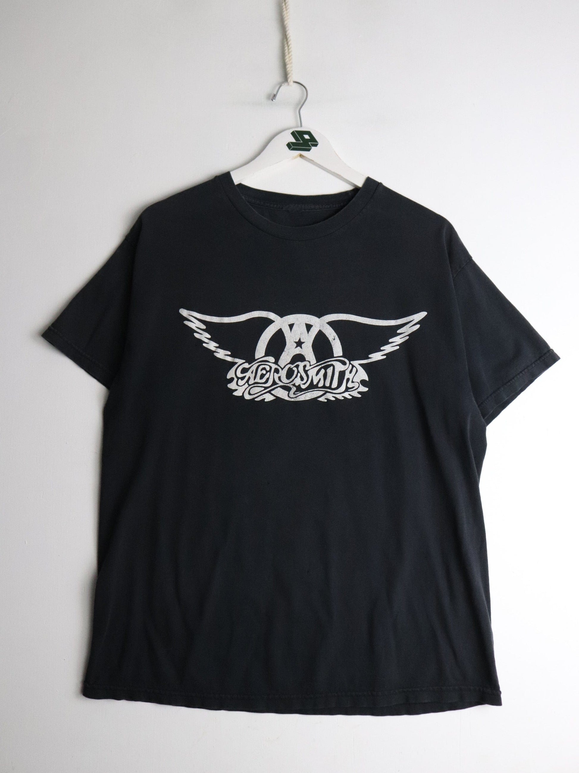 Aerosmith T Shirt Mens Large Black from propervintagecanada