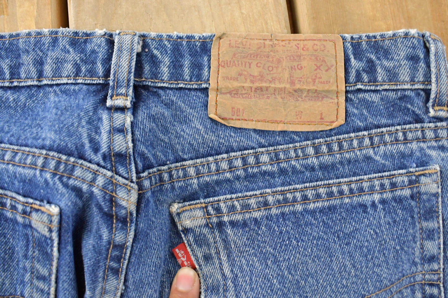 Vintage 1990s Levi's 501 Original Fit Denim Jeans Men's 29 x 29.5