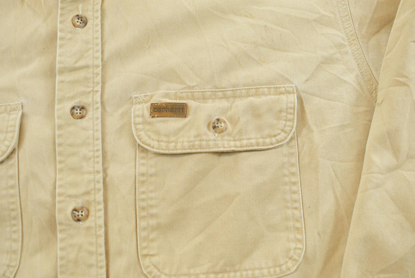 Vintage 1990s Carhartt Rugged Outdoor Wear Button Up Shirt Men's Men's 2XL