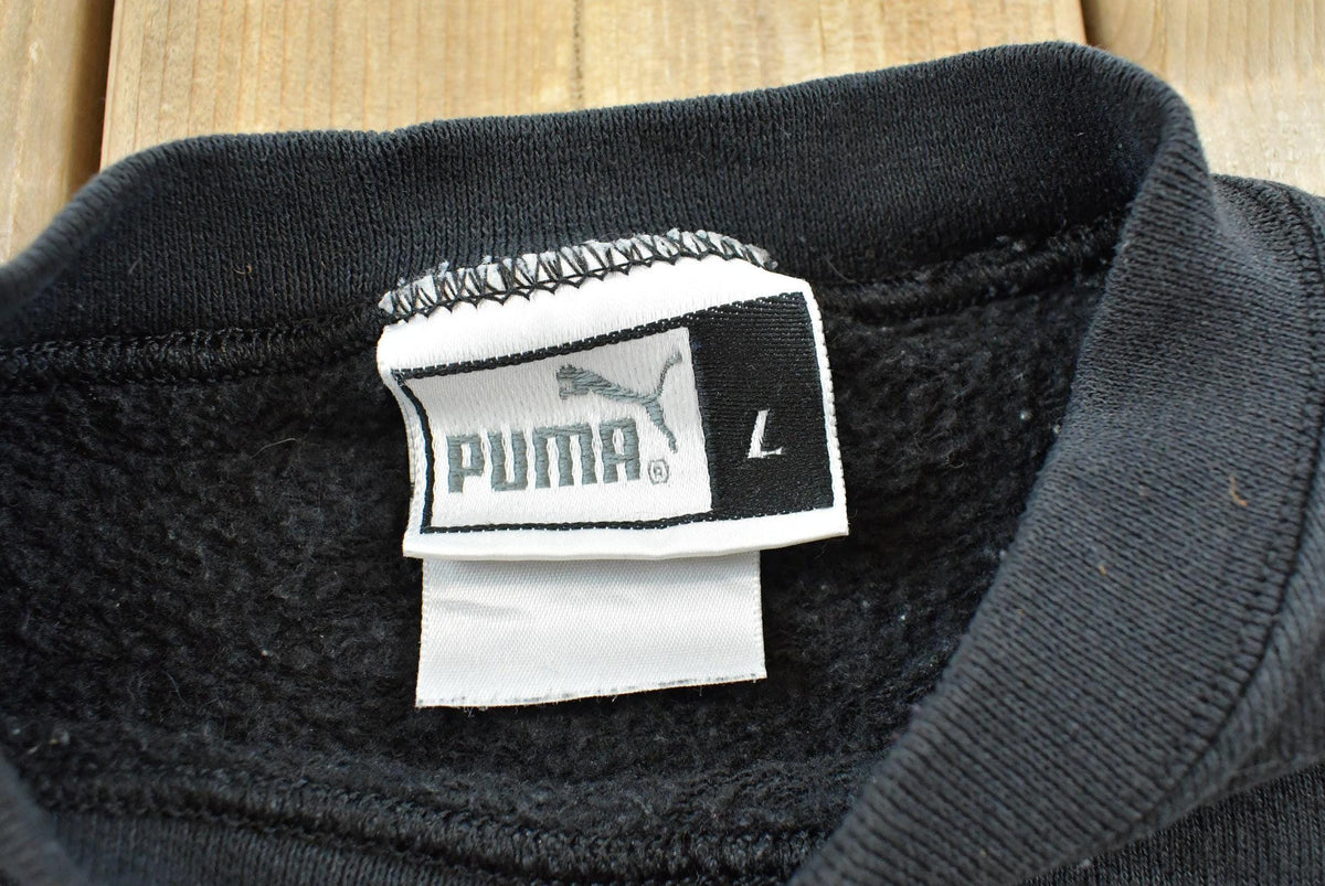 Vintage 1990s Puma University of Iowa Hawkeyes Collegiate Crewneck Sweatshirt Men's M