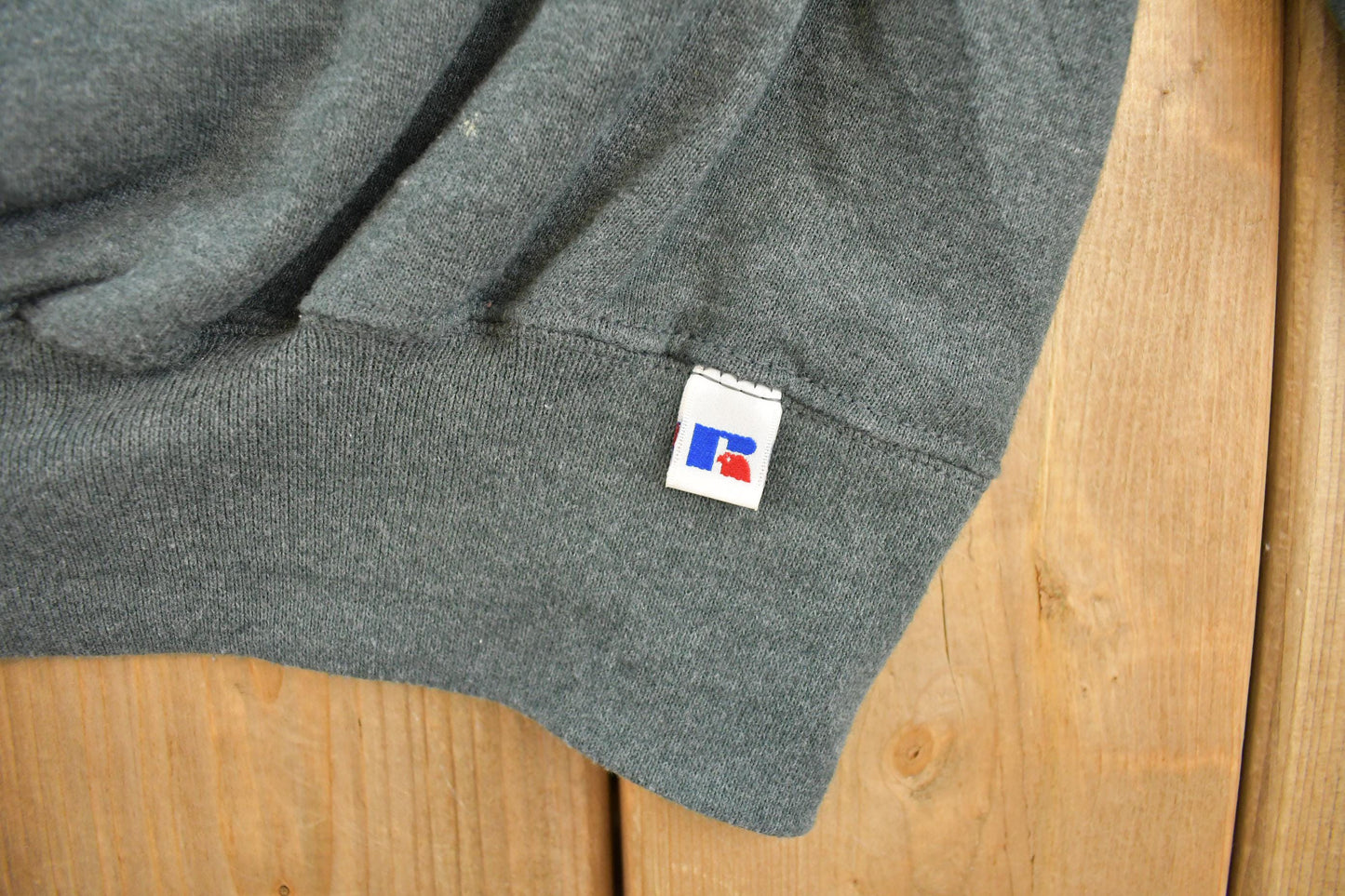 Vintage 1990s Russell Athletics Blank Gray Crewneck Sweatshirt Men's XL