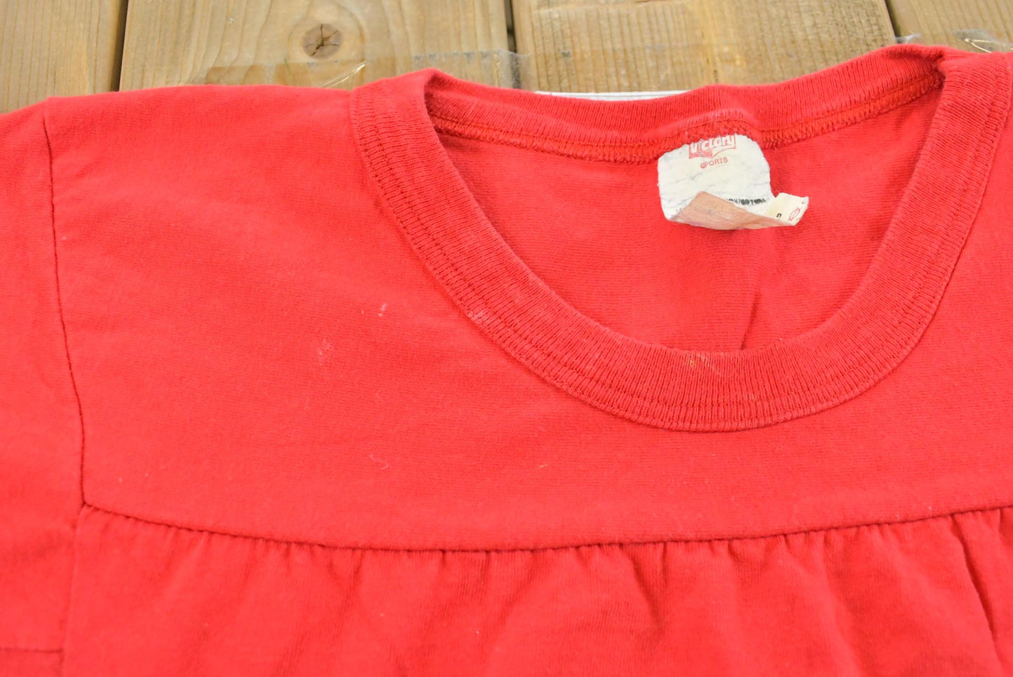 Vintage 1980s Simon Fraser University Three Quarter Sleeve Jersey T-Shirt Men's L