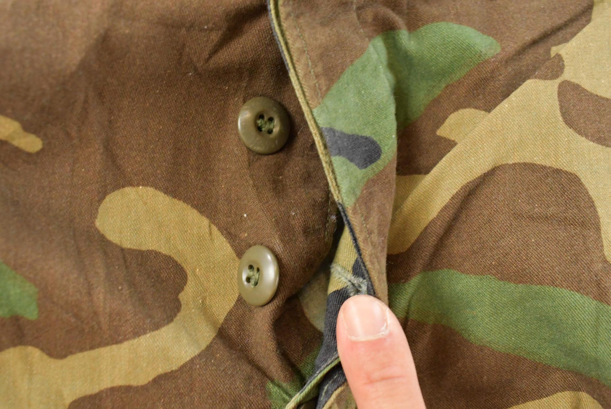 Vintage 1980s Army Woodland Camouflage Cargo Pants Men's L