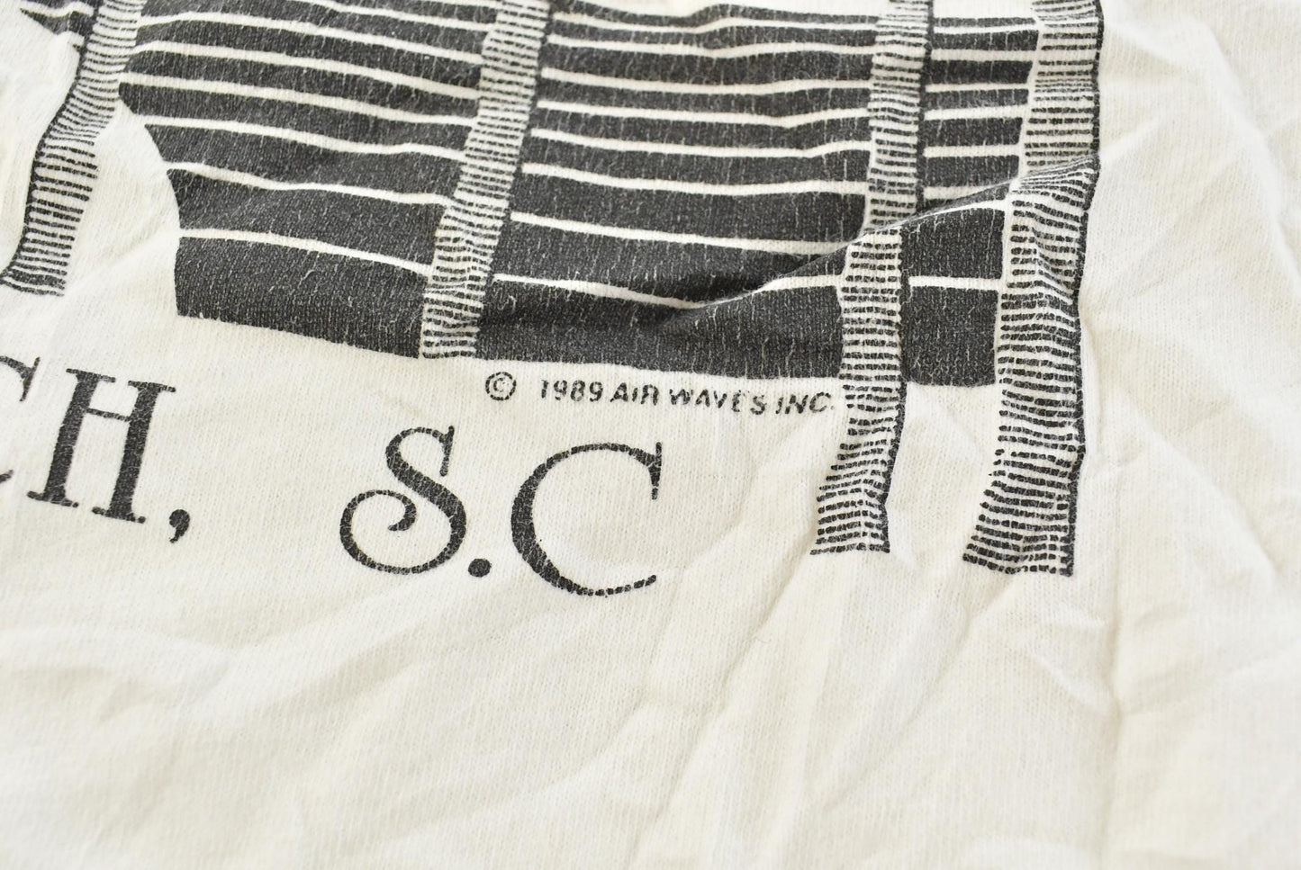 Vintage 1989 T&C Surf Designs Myrtle Beach Graphic T-Shirt Men's M