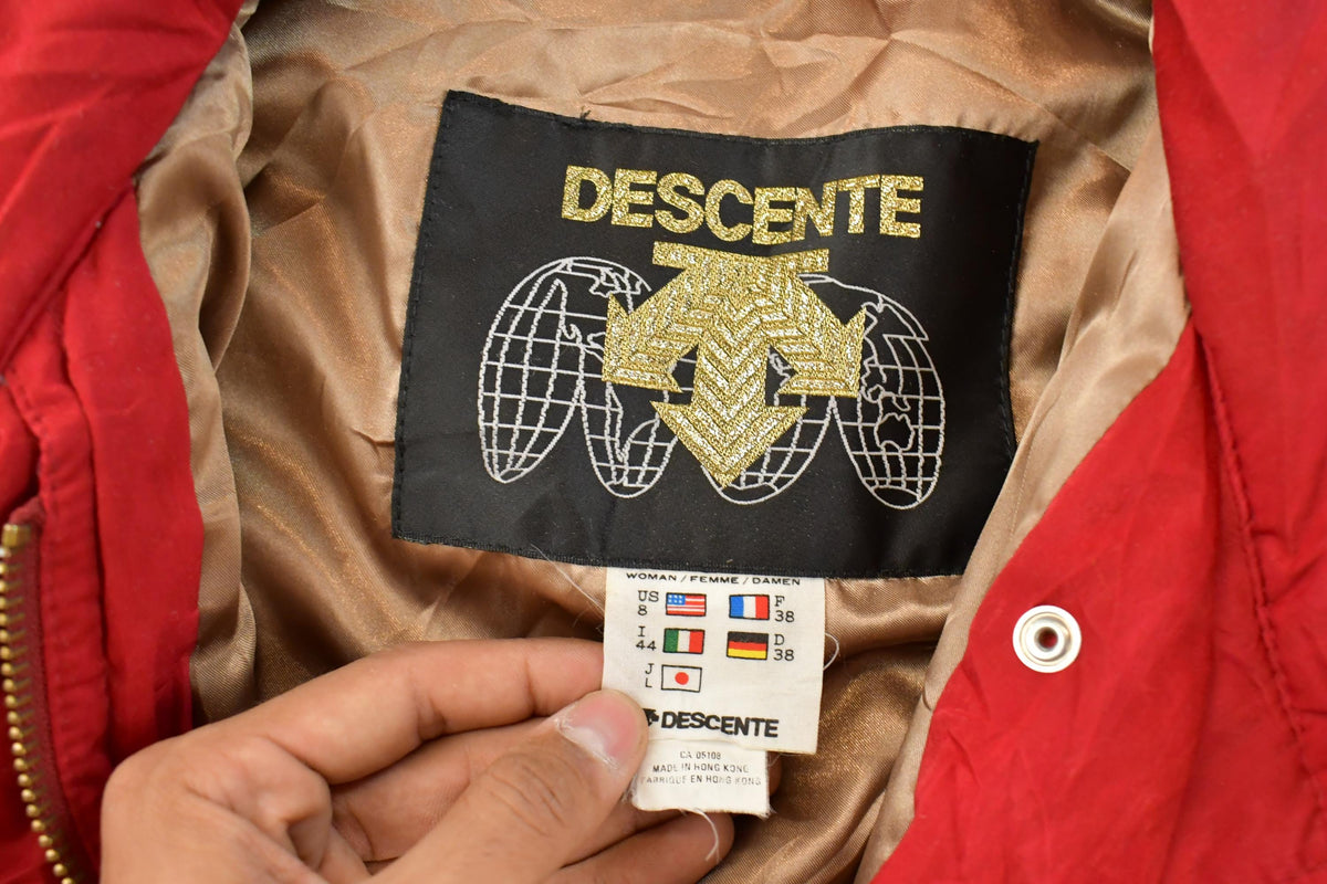 Vintage 1990s Descente Insulated Ski Jacket Women's Large