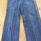 Vintage 1980s Faded Levi's Orange Tab 505 Regular Straight Fit Denim Blue Jeans Men's 28 x 32