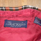 Vintage 1990s Tracker Lined Plaid Button Up Shirt Men's XL