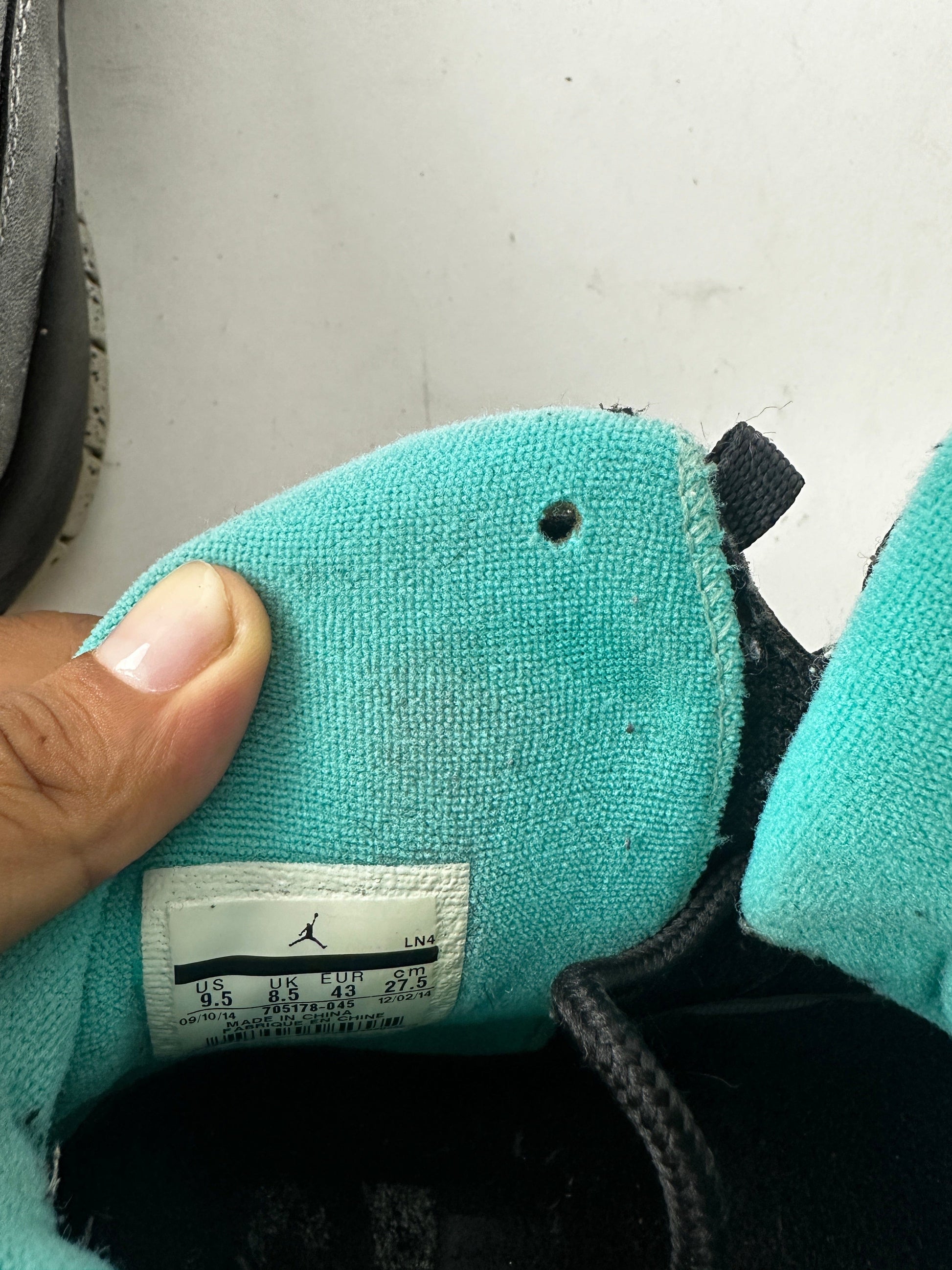 Air Jordan 10 Retro Lady Liberty Mens 9.5 Grey from propervintagecanada