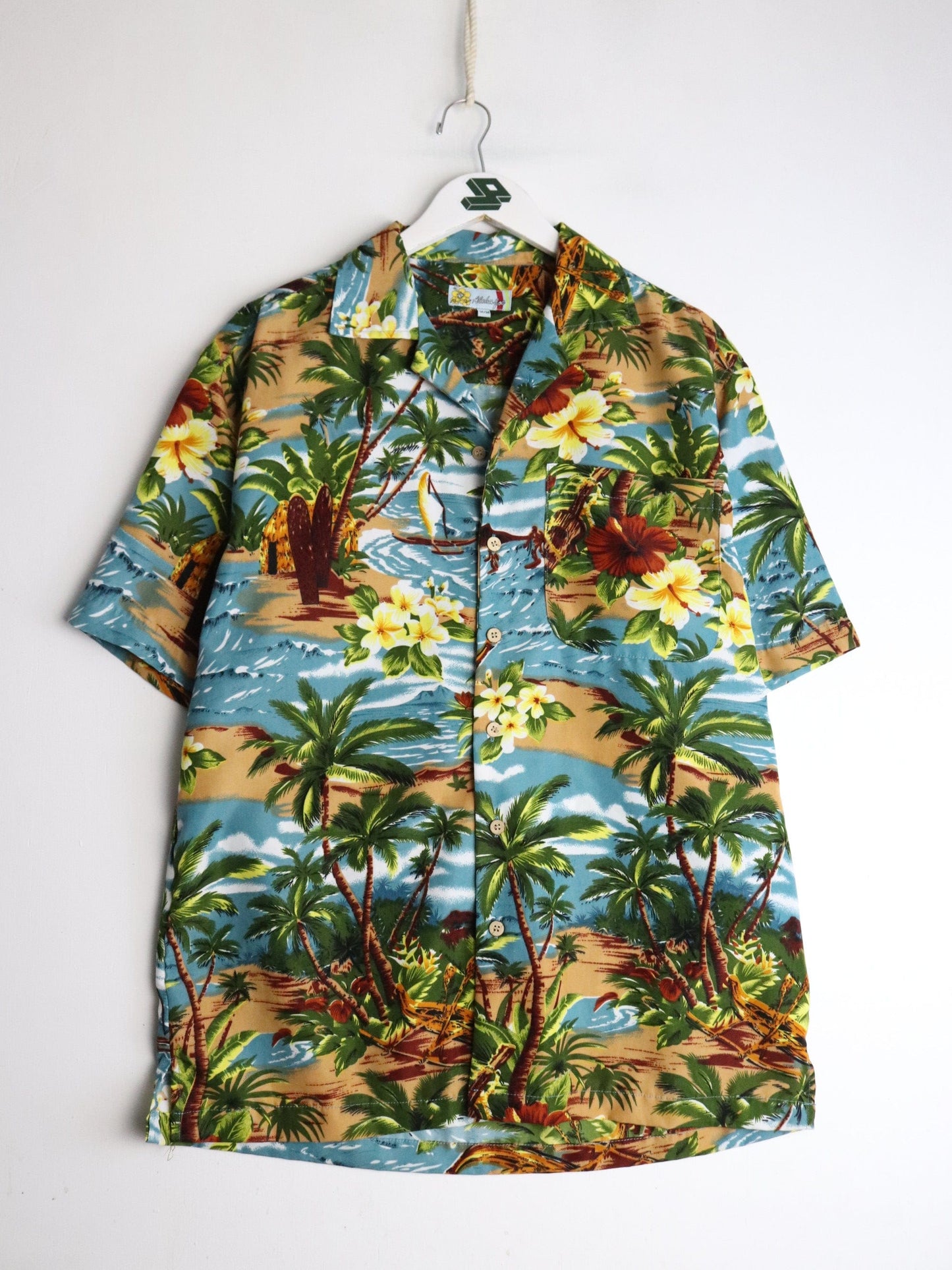 Aloha Joe Shirt Mens Medium Blue from propervintagecanada