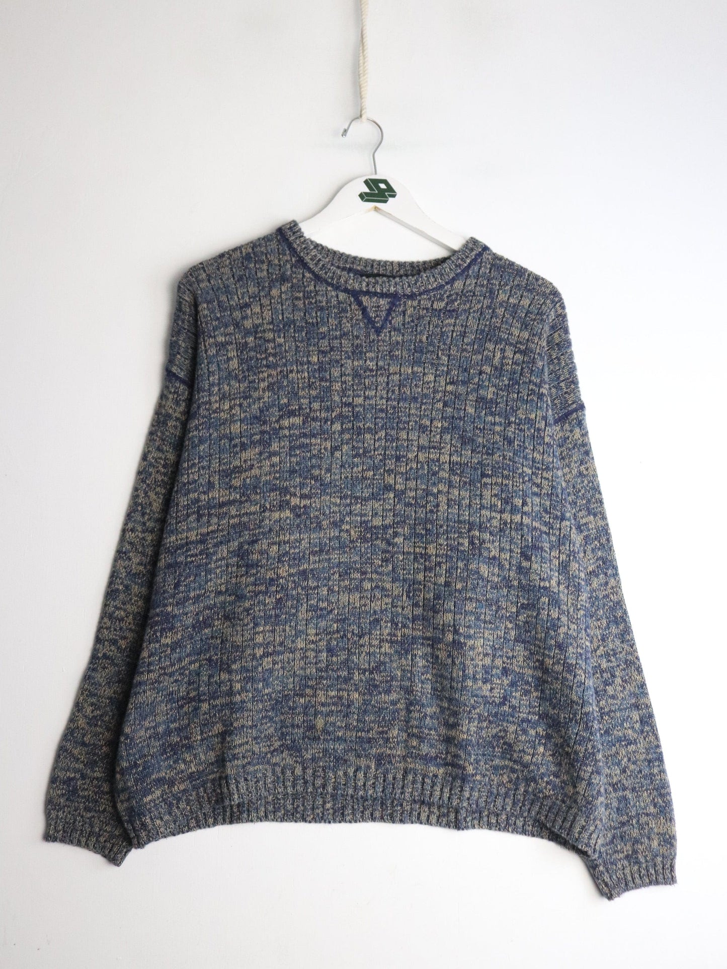 American Eagle Knit Sweater Mens Large Blue from propervintagecanada